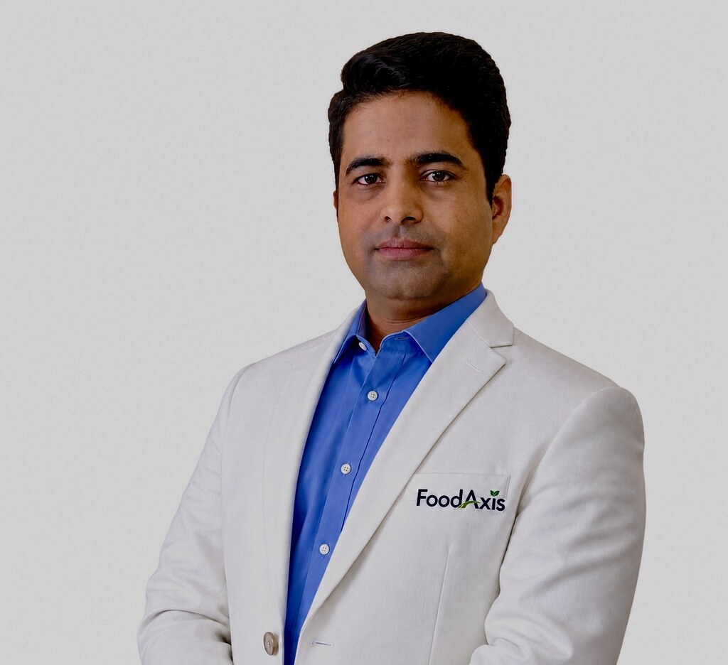 Harish Joshi, Founder and CEO of FoodAxis, a food technologist with 25+ years of experience
